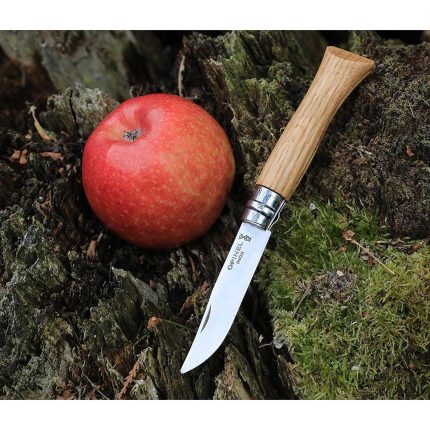 Сгъваем нож Opinel - Oak №8, острие 8,5 см, дръжка дъб