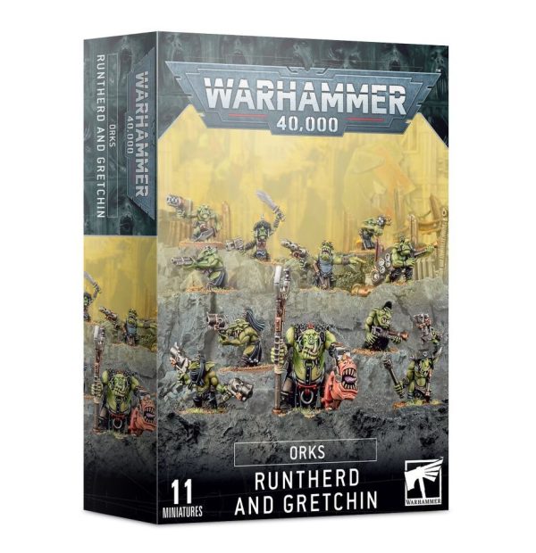 "Warhammer 40000: Orks-Runtherd and Gretchin 99120103092"